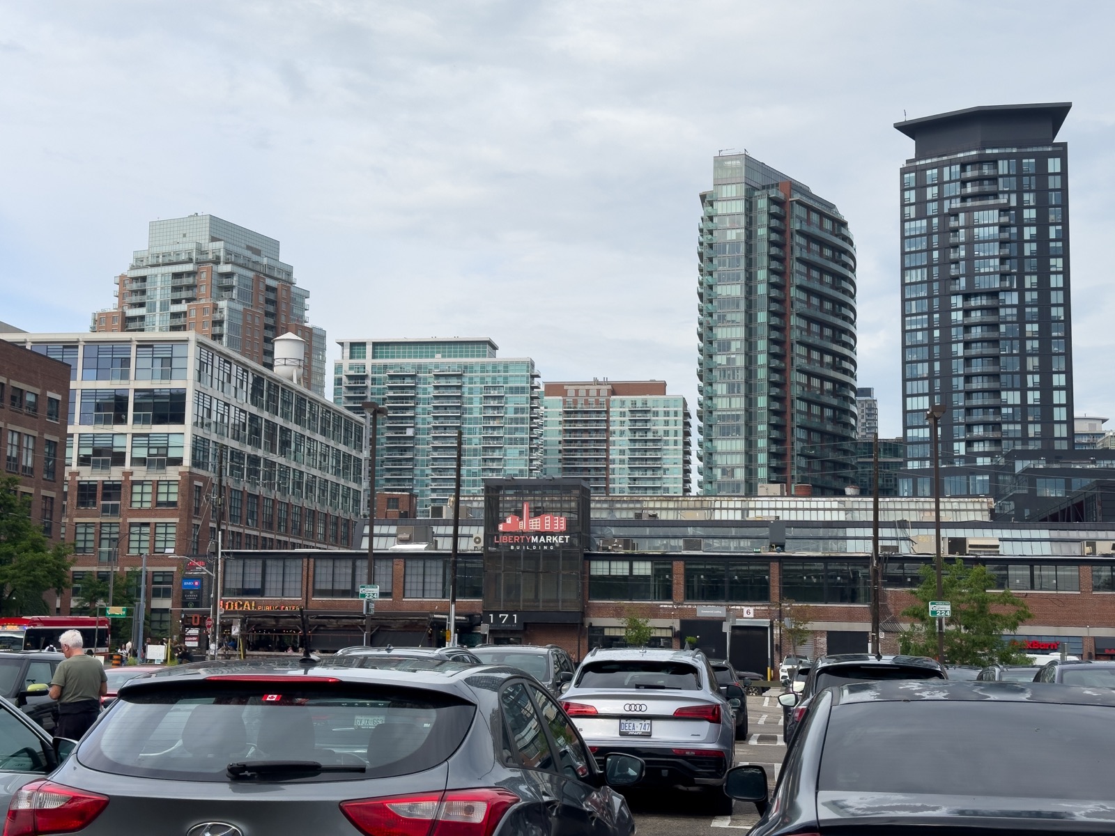 Downtown blocks near King West & Liberty Village