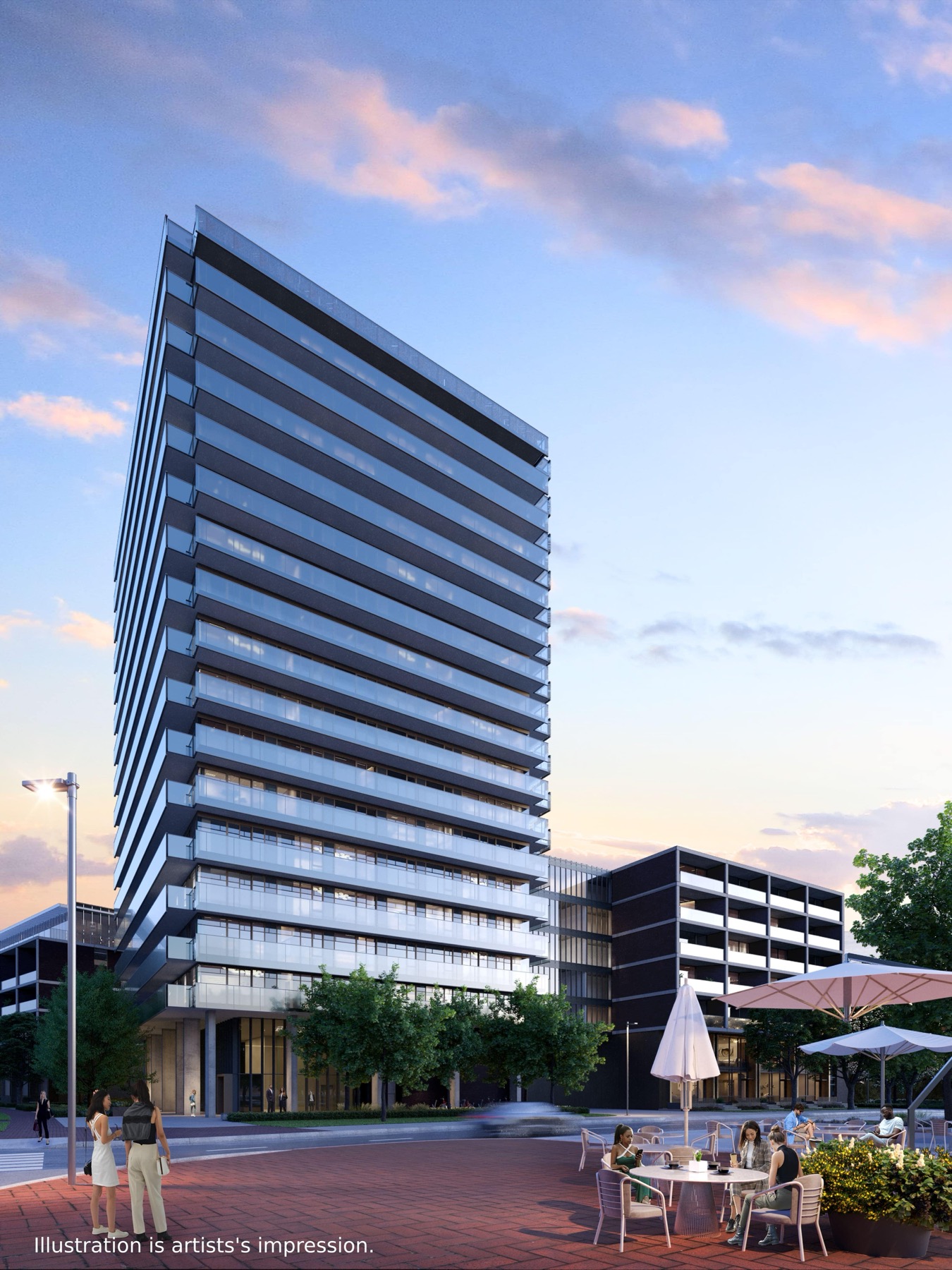 Bridge House at Brightwater — Port Credit · Mississauga (artist's concept)