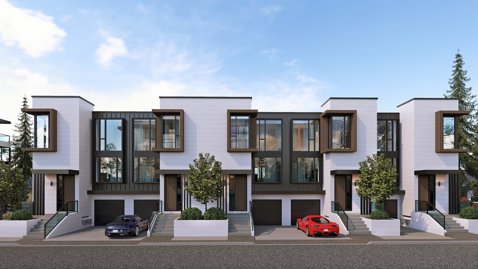 Le Sentier Towns — Richmond Hill (artist's concept)