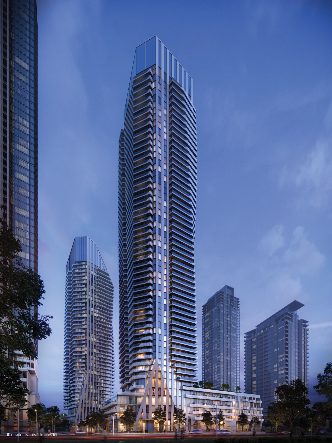 M City 6 — Mississauga · City Centre (artist's concept)